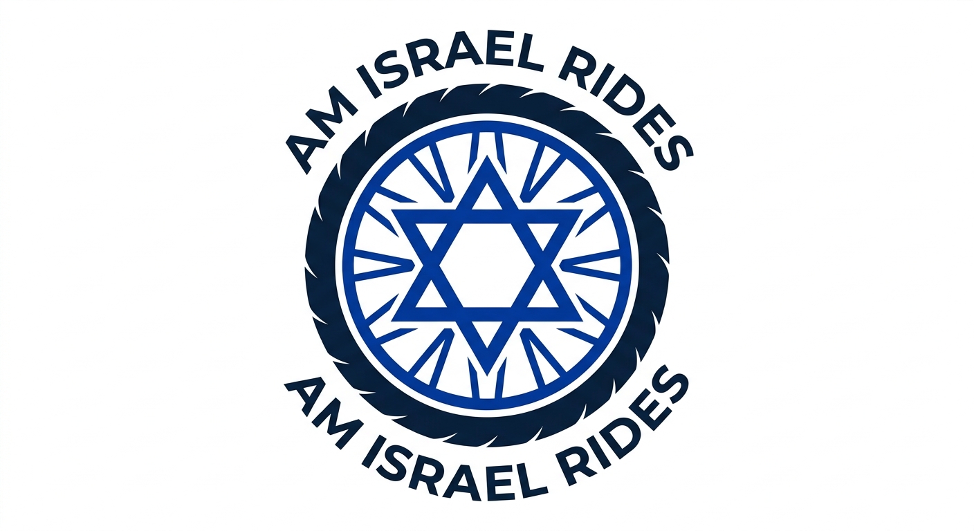 Am Israel Rides Logo